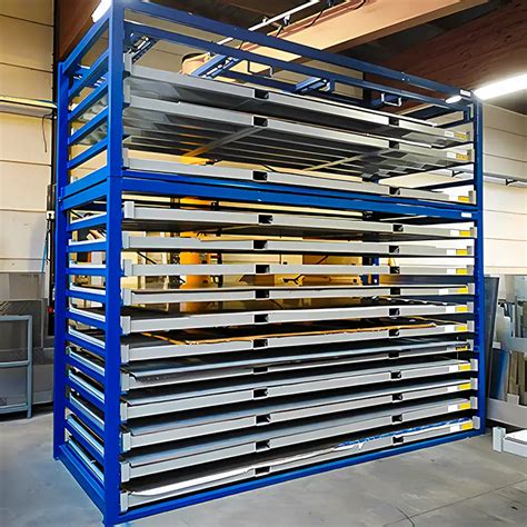 fabrication shop sheet metal storage rack|sheet metal storage solutions.